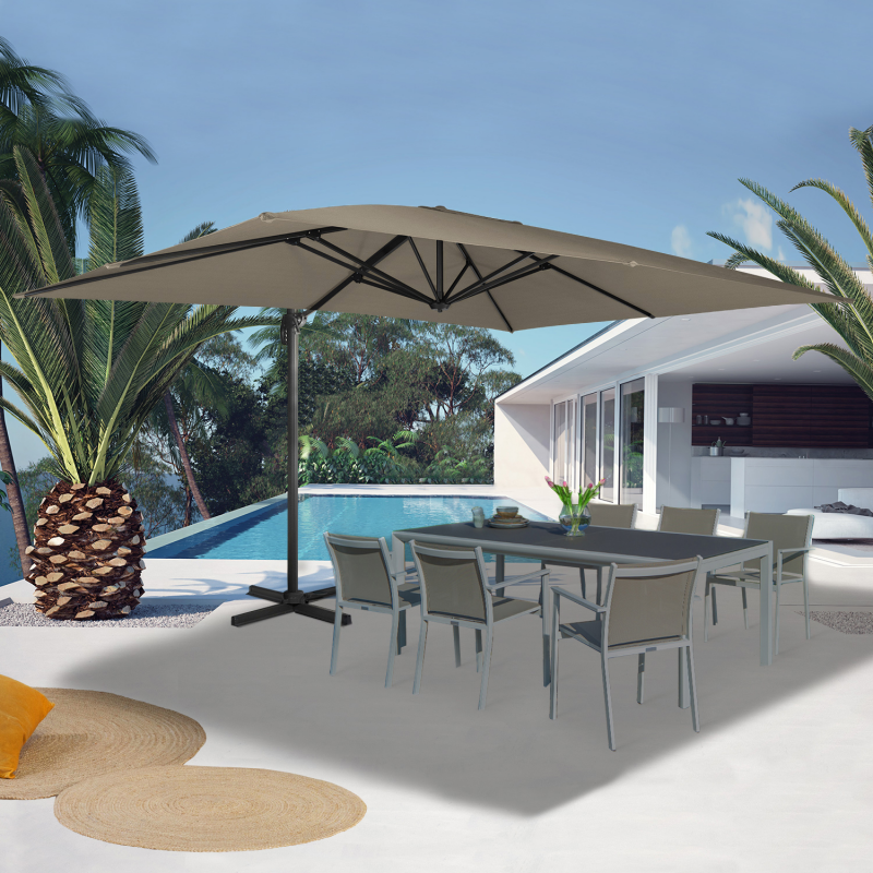 Parasol déporté mistral 3x4