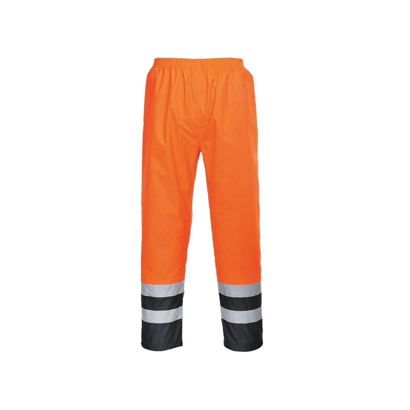 Pantaloni Antipioggia Ad Alta Visibilita' Arancione/navy, Misura M -  Portwest | Leroy Merlin