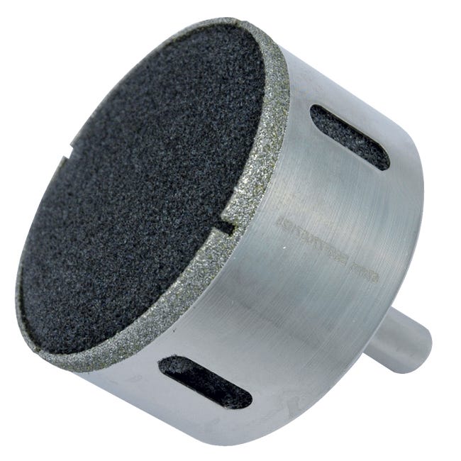 Corona diamantada por electrolysis para porcelanico corte en húmedo 12 mm -  LEMAN - Ref:62012