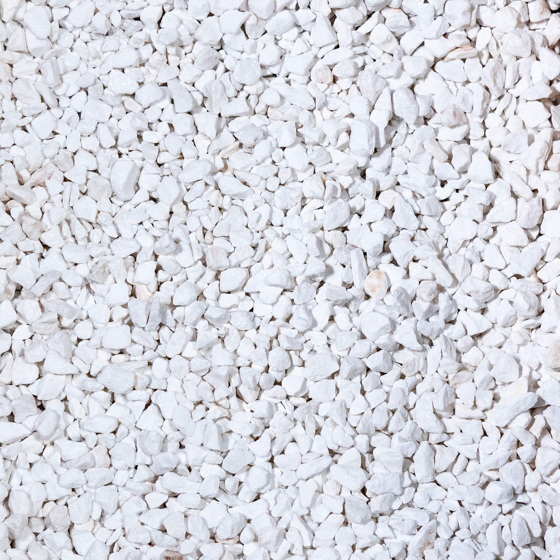 Gravier Blanc Pur Qualité Supérieure 8-16 mm - Pack De 10m² (1 Big Bag Vrac  = 500kg)
