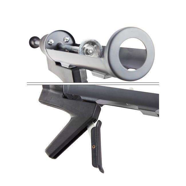 Pistola silicona manual cremallera 9 235mm. HCG0309 Ingco