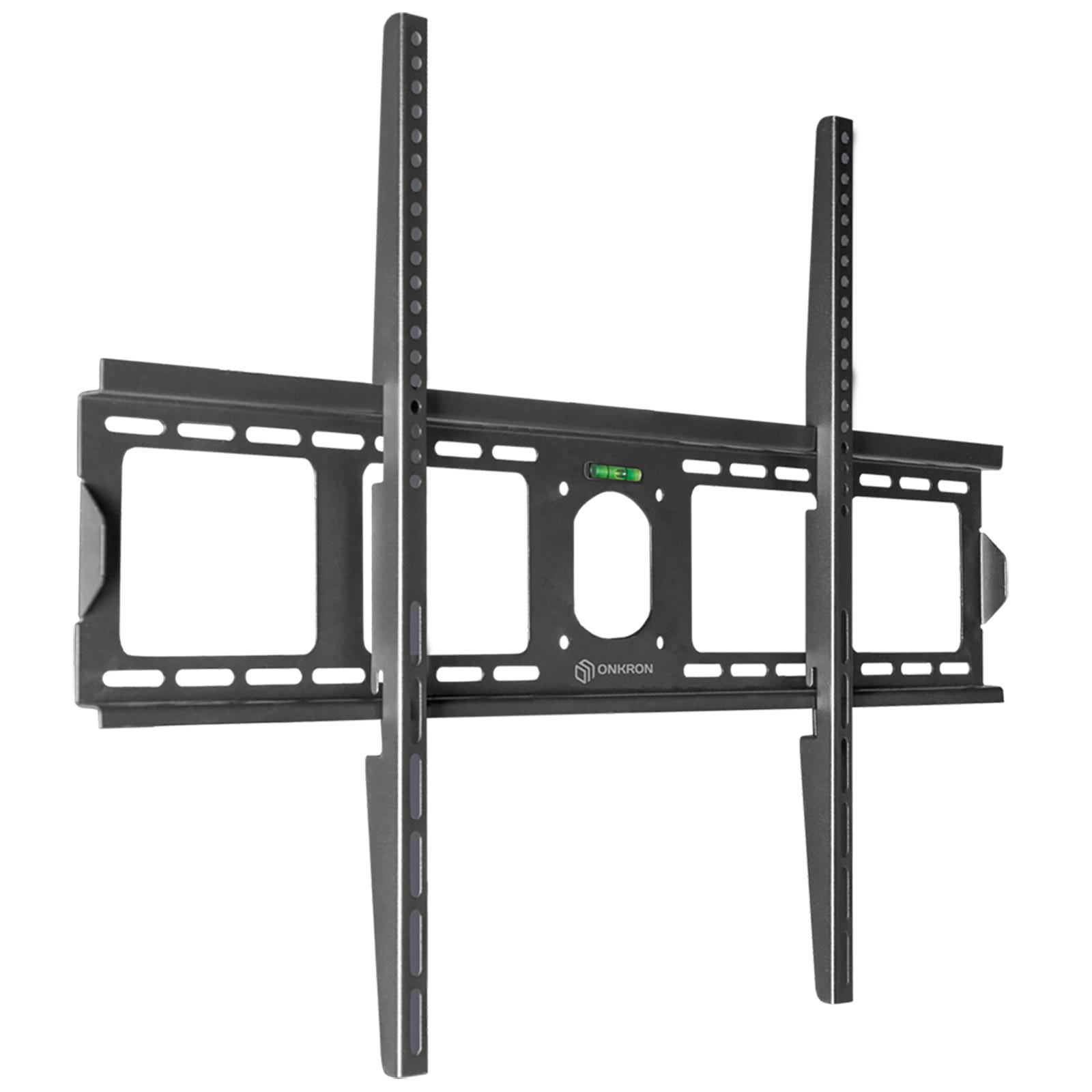 ONKRON Soporte de pared fijo para TV de 55-100, carga max 75 kg, negro  UF4-B