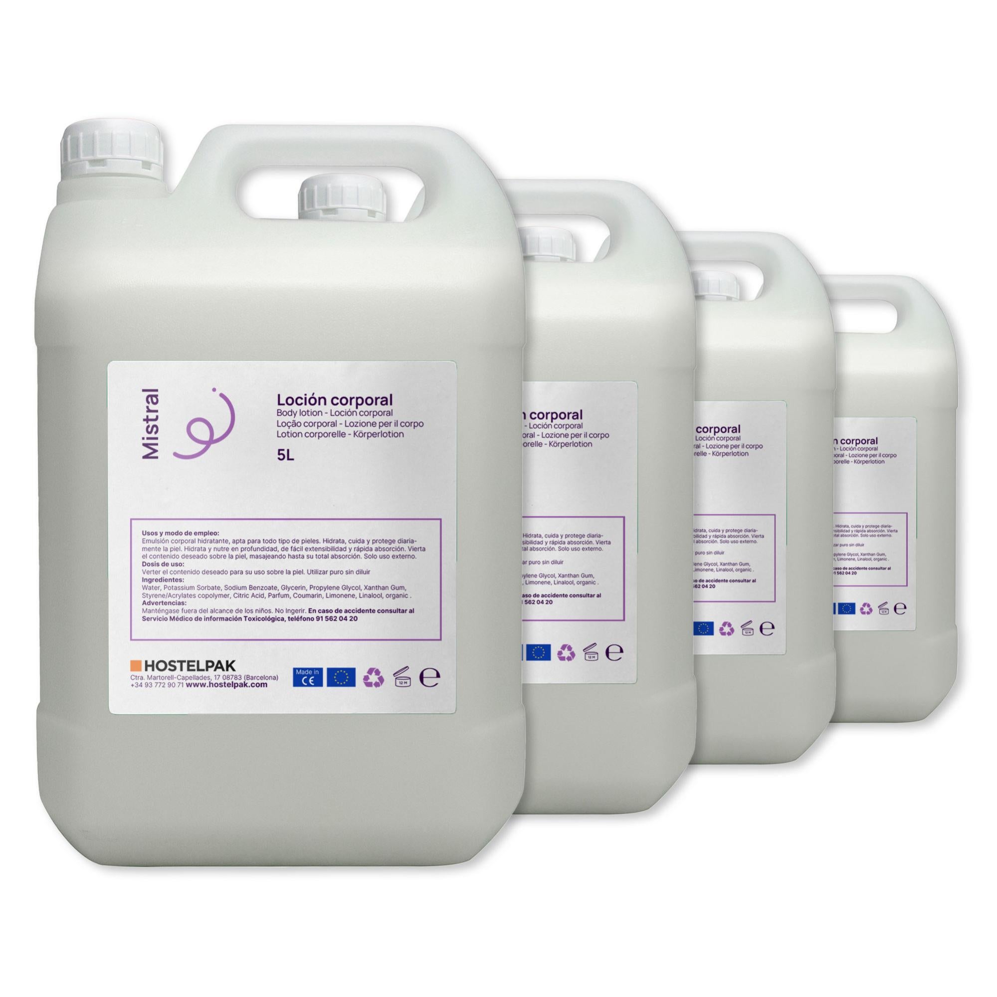 Hostelpak Alma Collection Gel + Shampoo 5 Liter - 2-in-1 Hotel Amenities Mit Apfelduft