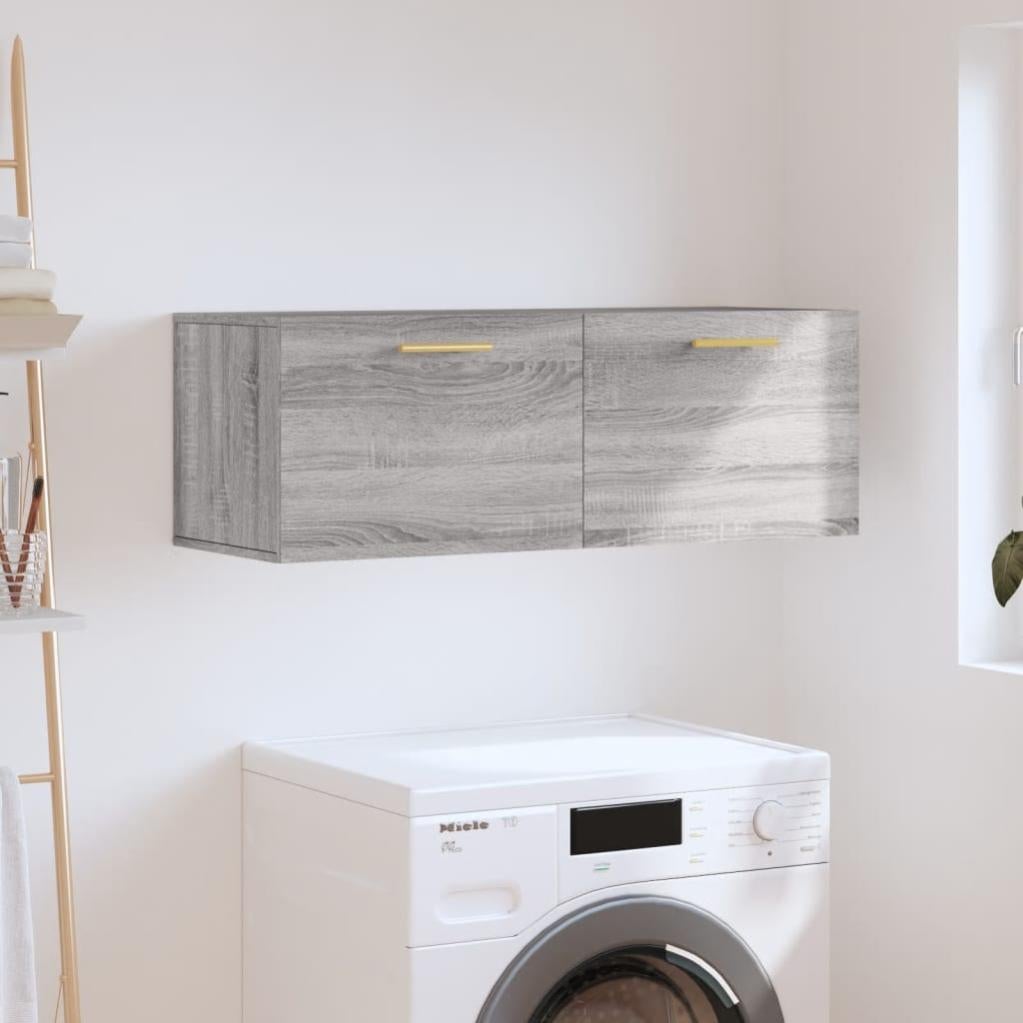 VidaXL Mobile Farmacia Grigio Sonoma 20x45,5x60 cm Legno Multistrato