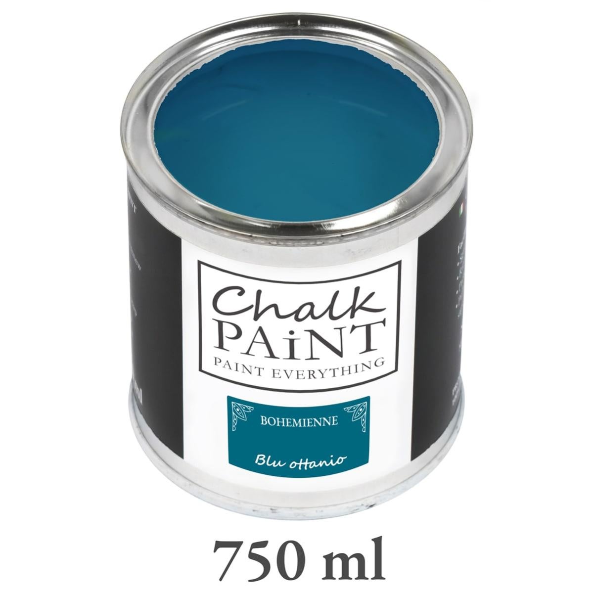 Peinture à La Craie Lune Bleue Par Colorantic, Bleu Marin Foncé, 1 L