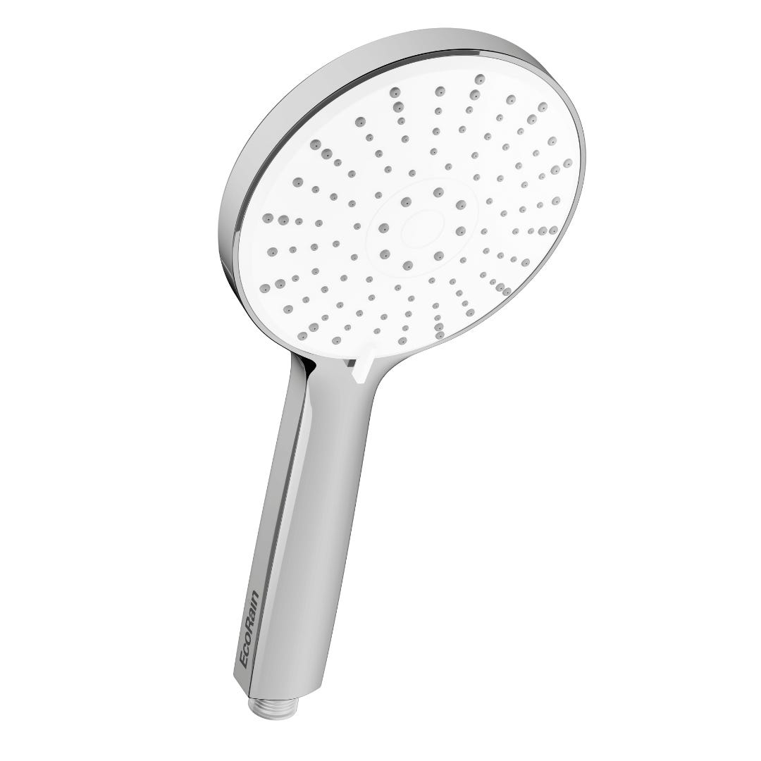 SENSEA - Pommeau de douche EDY chromé avec flexible de douche - Economie  d'eau - Pour