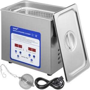 Nettoyeur bac machine ultrason professionnel 10 litres 240 watts 14_0002562
