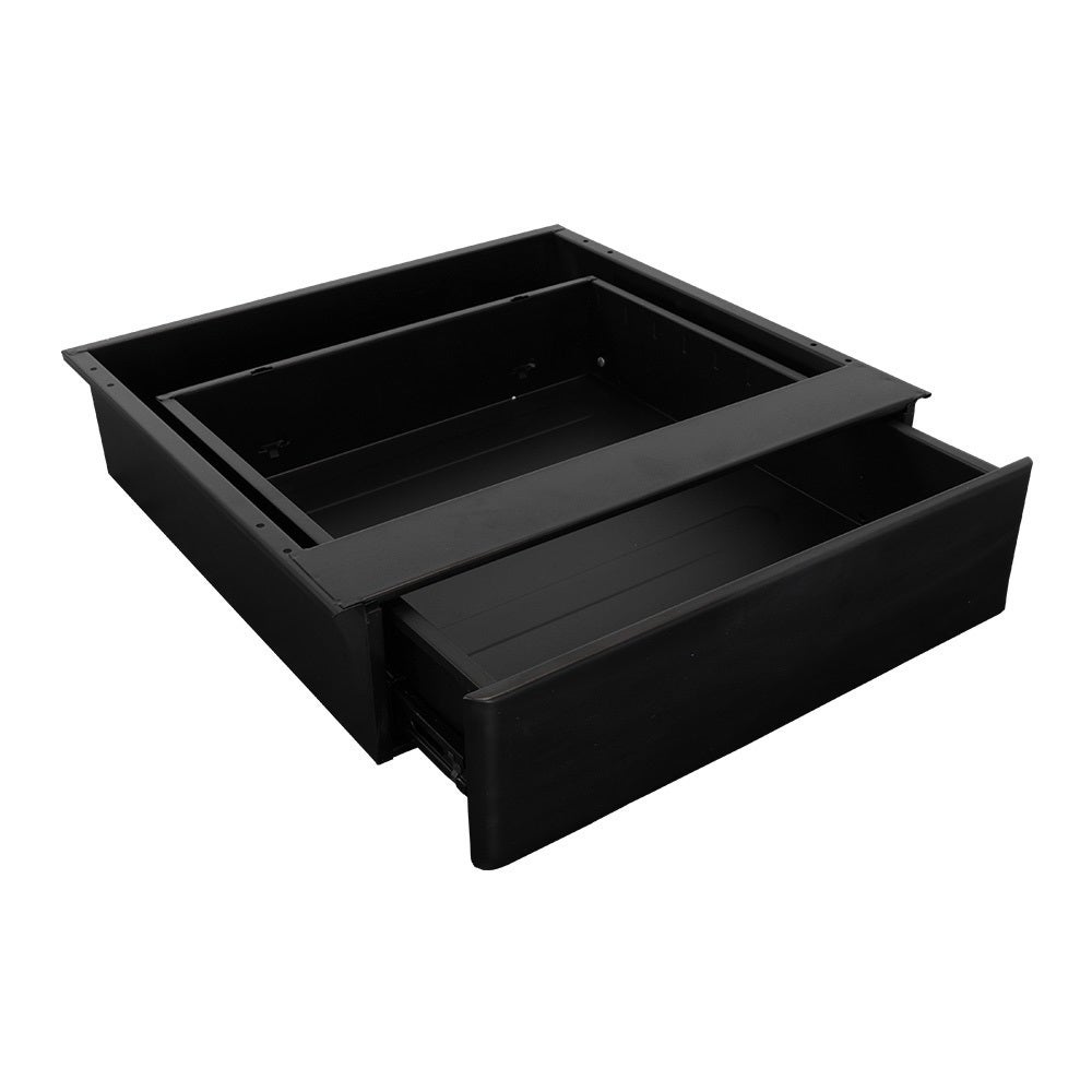 Tiroir pour dessous de bureau Noir Leroy Merlin