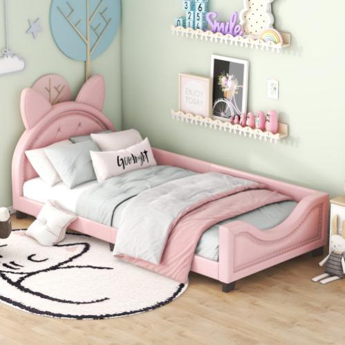 Letti a castello per ragazzi 90 x 200 cm, letto per bambini, scala di sicurezza con scaffale, cassetti e ripiani, rete a doghe, pino + bianco | Leroy Merlin