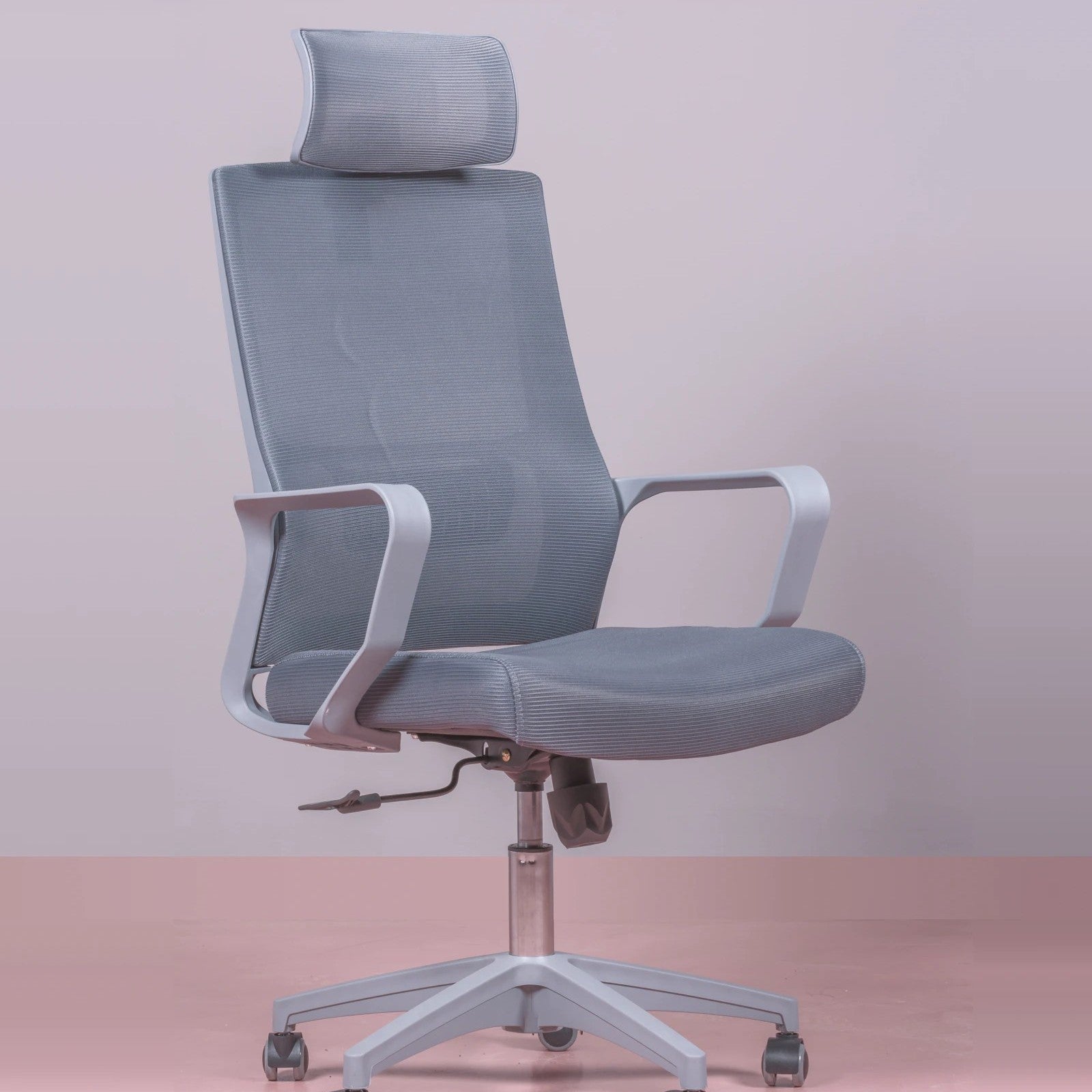 Sedia da ufficio ergonomica Tallin in tessuto traspirante con