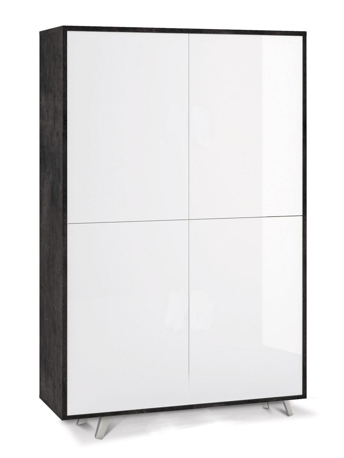 Composizione doppio lavabo 6 pezzi AURORA ossido | Leroy Merlin