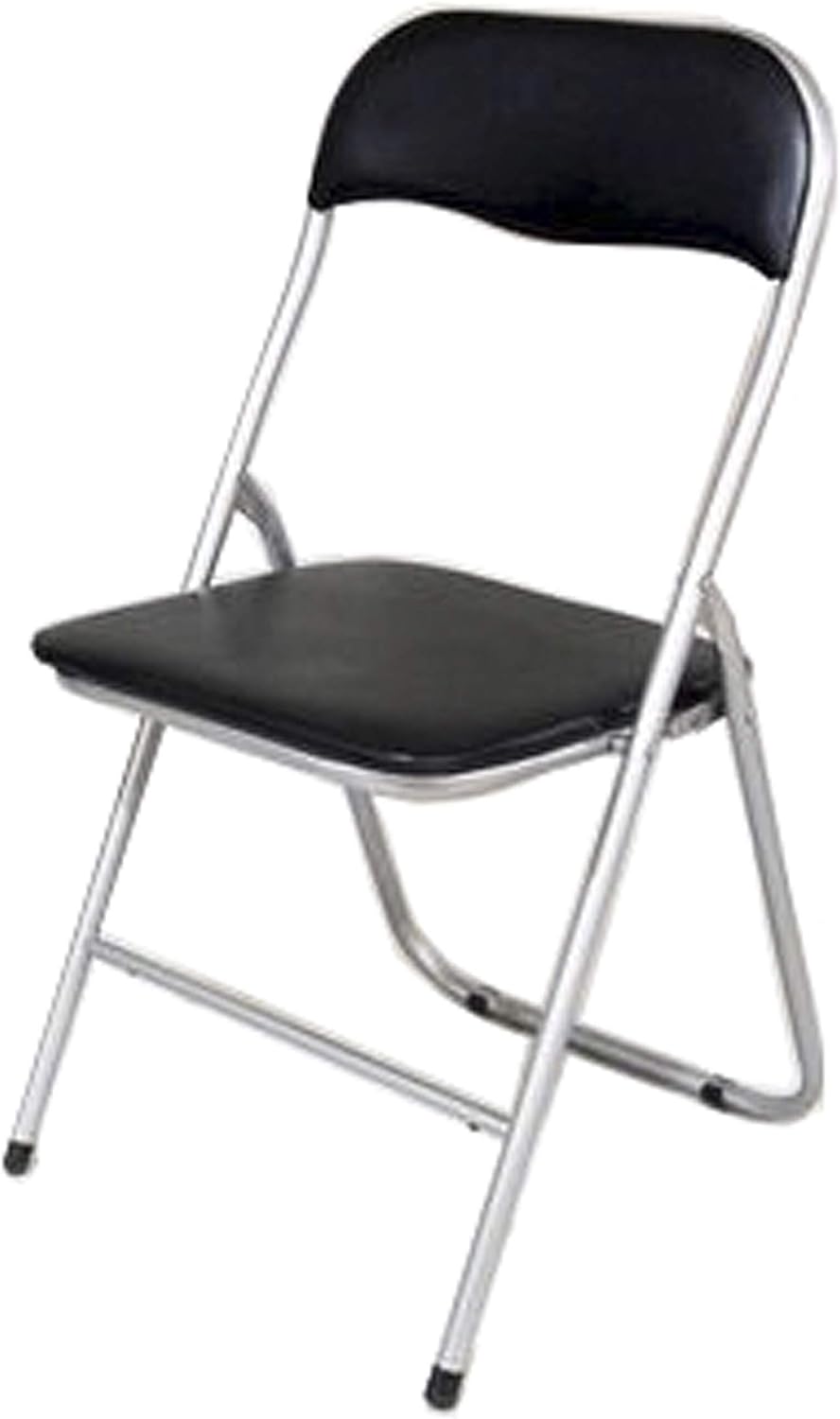 Chaise pliante en métal noir Leroy Merlin