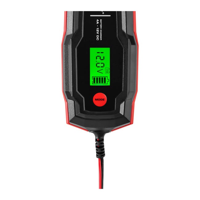Chargeur de batterie de voiture -12 volts - 4 A - LCD 14_0006342