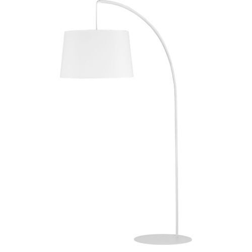 Grand lampadaire Arc blanc - H200cm - 1xE27 - Modèle HANG de TK LIGHTING