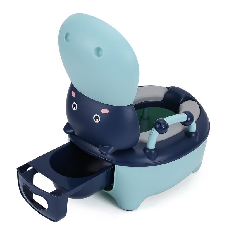 Xingfu-Toilettes d'apprentissage de la propreté chaise pot pour tout-petits  assemblage de pots réalistes toilettes réalistes Bleu - Cdiscount
