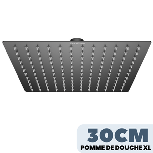 Douchette Pommeau de Douche Carré Pluie ABS Metal Salle de Bain - Cdiscount  Bricolage