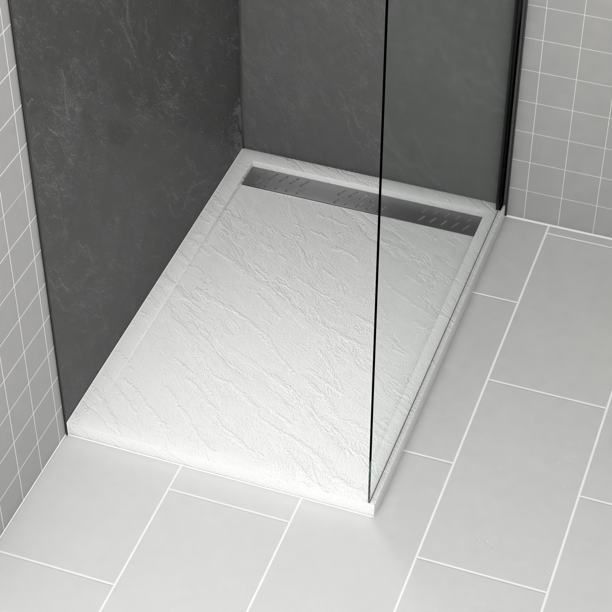 Plato De Ducha En Acr lico Blanco Efecto Piedra 120x80x4cm Rejillas plato-de-ducha-en-acr-lico-blanco-efecto-piedra-120x80x4cm-rejillas