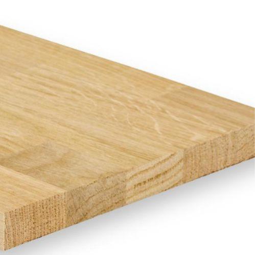 Tavola in legno massello di rovere 20x1220x2400mm | Leroy Merlin