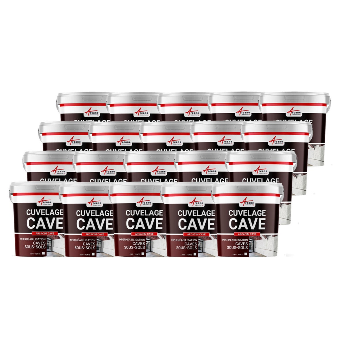 Enduit de cuvelage pour cave, ARCACIM Cave