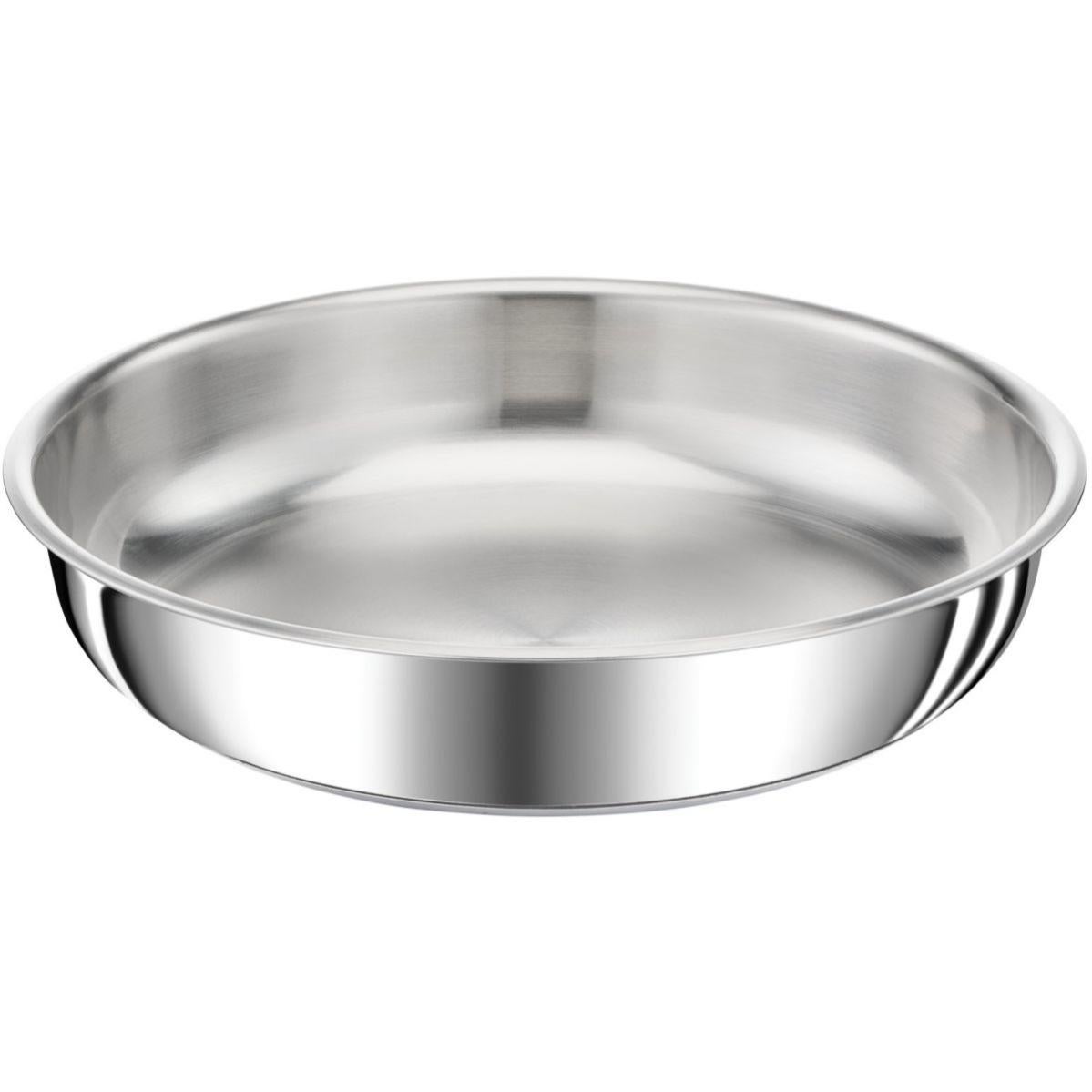 Poêle De Service Flavoria 28 Cm - Acier Inoxydable 18/10 - Compatible Induction Et Four