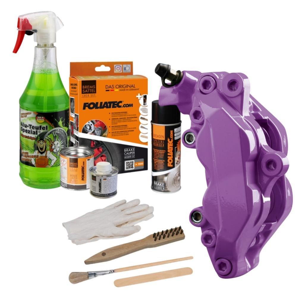 FOLIATEC 2C Spray Paint : Peinture D'étrier De Frein Couleur Rouge