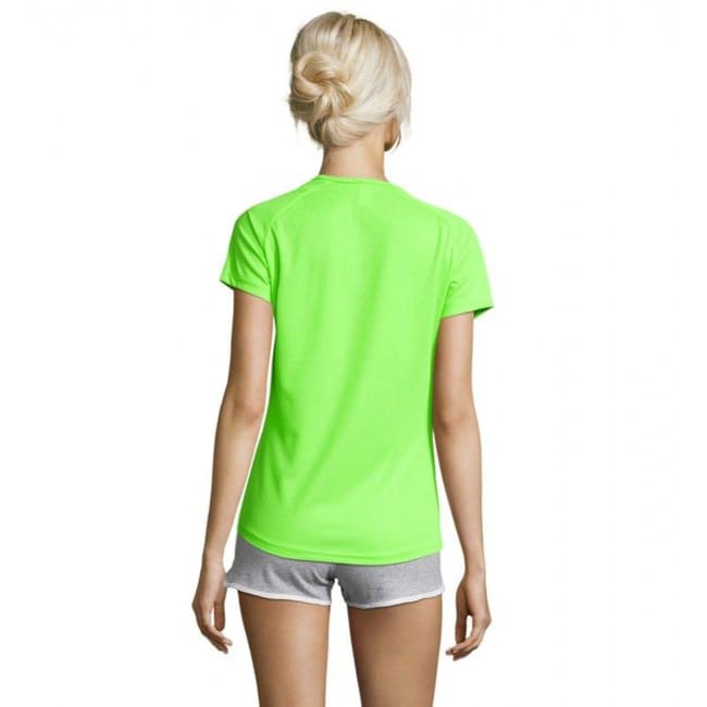 Tee shirt femme vert fluo hotsell