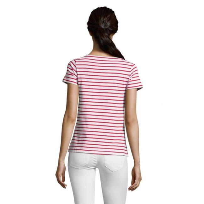 Tee shirt femme rayé rouge et blanc shop