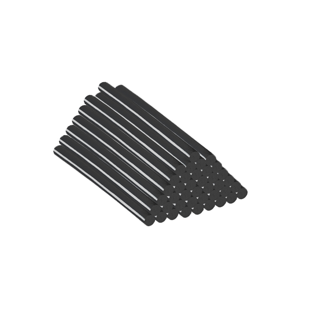 Barritas de pegamento estándar negras ø11 x 250 mm, 1 kg, aprox. 40 unidades, para pistola de pegamento termofusible steinel