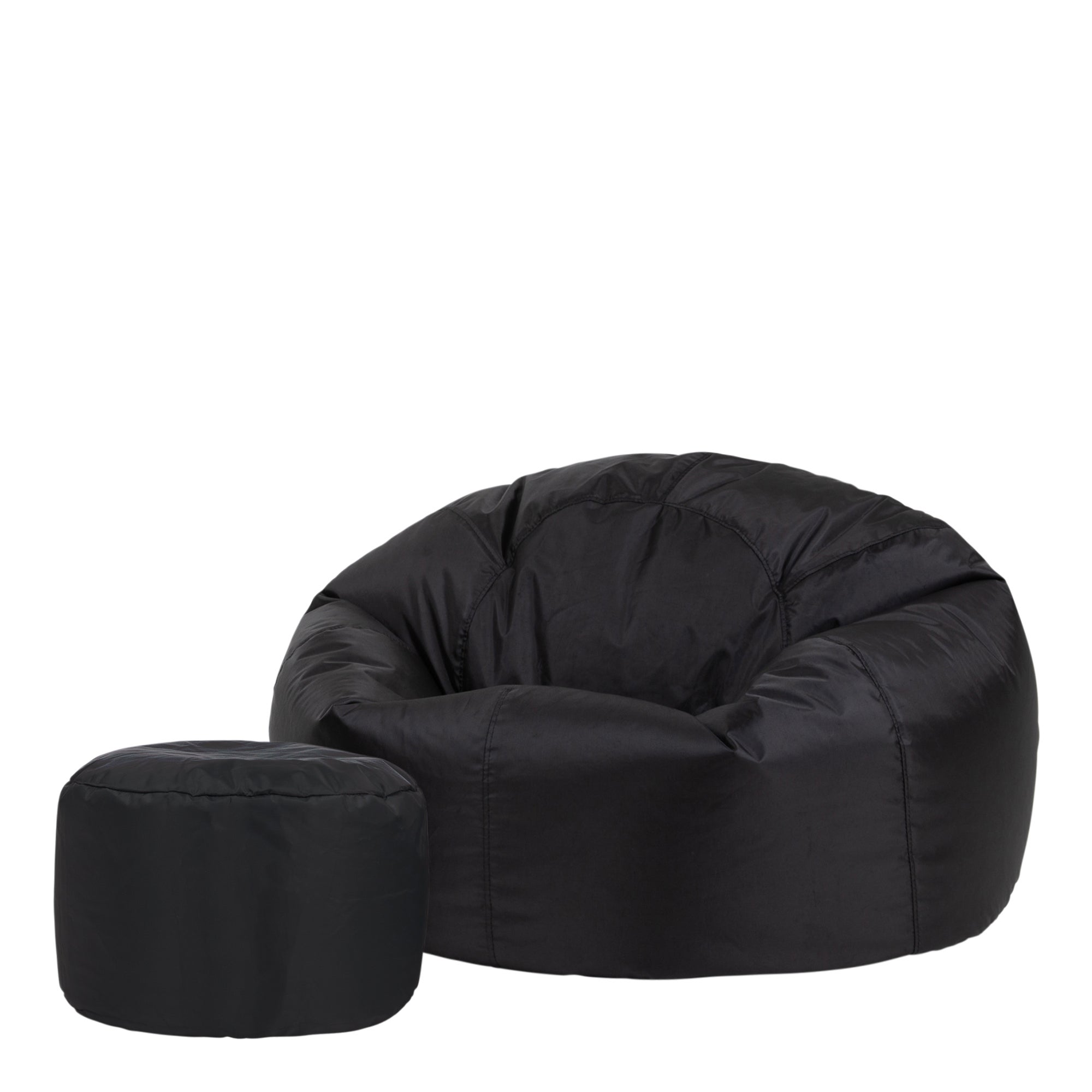 Pouf Poire Relax Similicuir Outdoor Rouge Happers