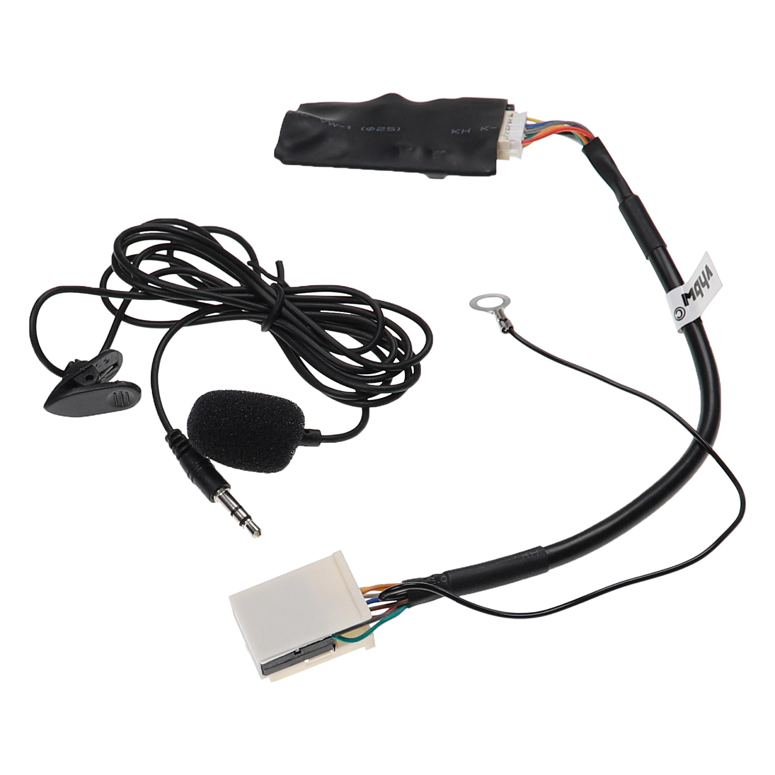 Vhbw Adaptateur Bluetooth autoradio compatible avec Skoda Fabia, Octavia,  Superb - Micro, câble jack + clip inclus