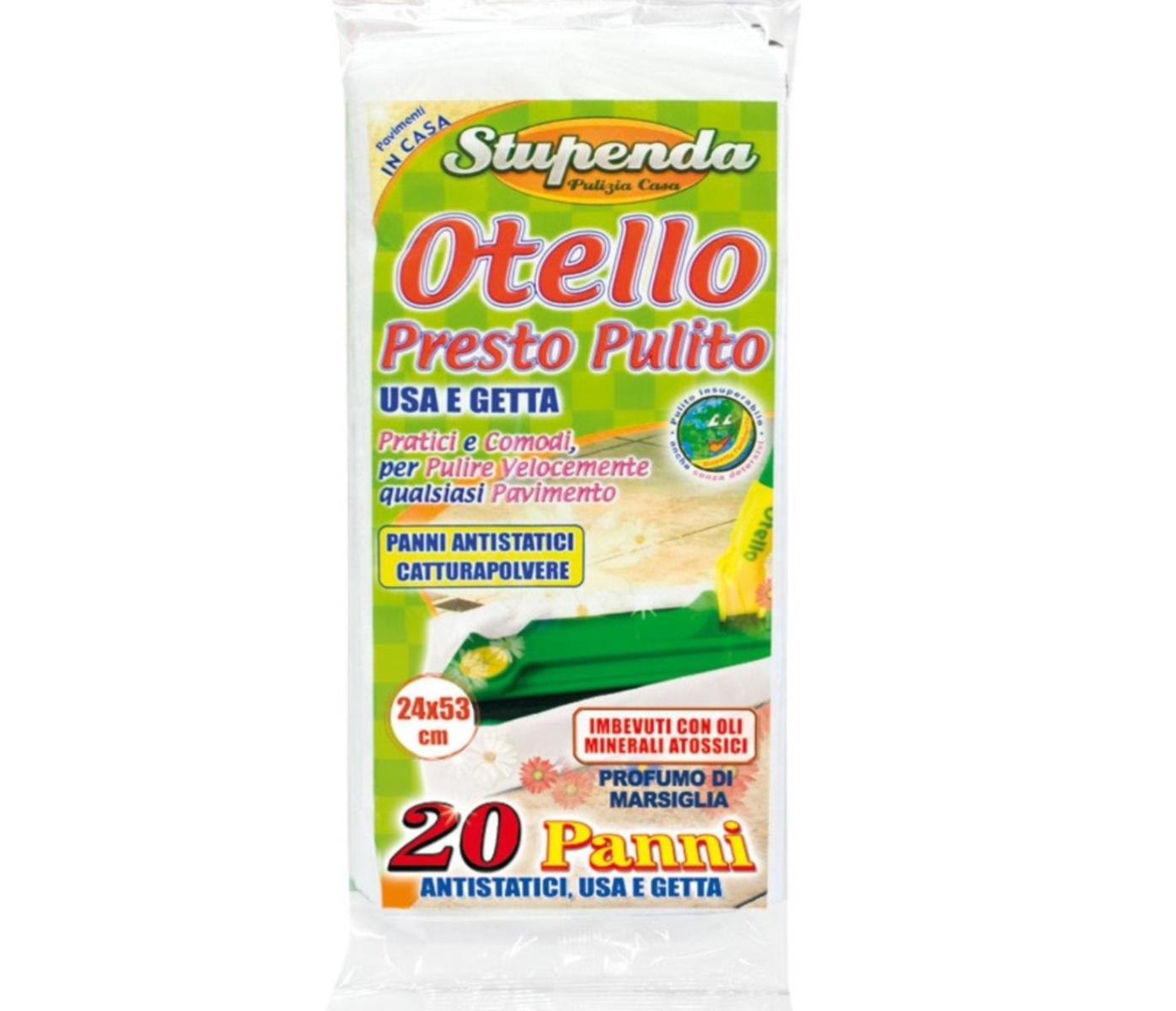 Spazzolone Guido Con 20 Panni Profumati - Attrezzo Per Pulizie Con Panno Usa E Getta - Foto 4