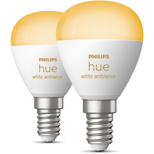 Philips Hue White GU10 Bluetooth x 2 - Ampoule connectée