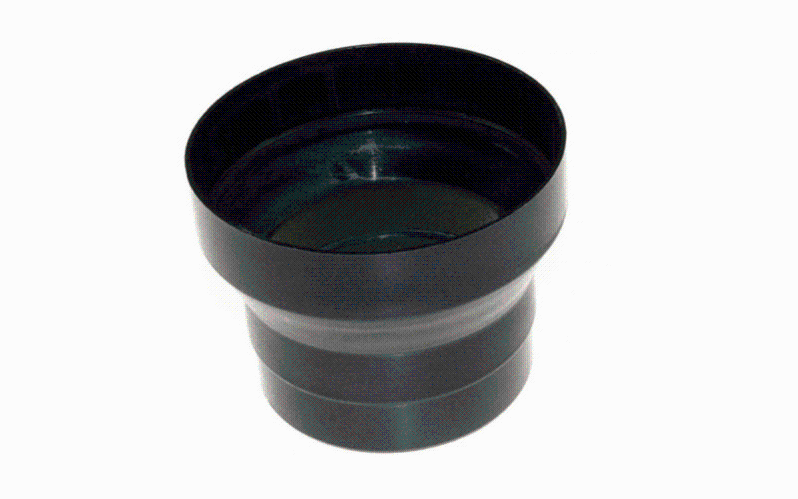 Bouchon Transparent Pour Climatiseur - Diamètre 120 Mm - Installation Facile Sur Vitres Ou Vitrines
