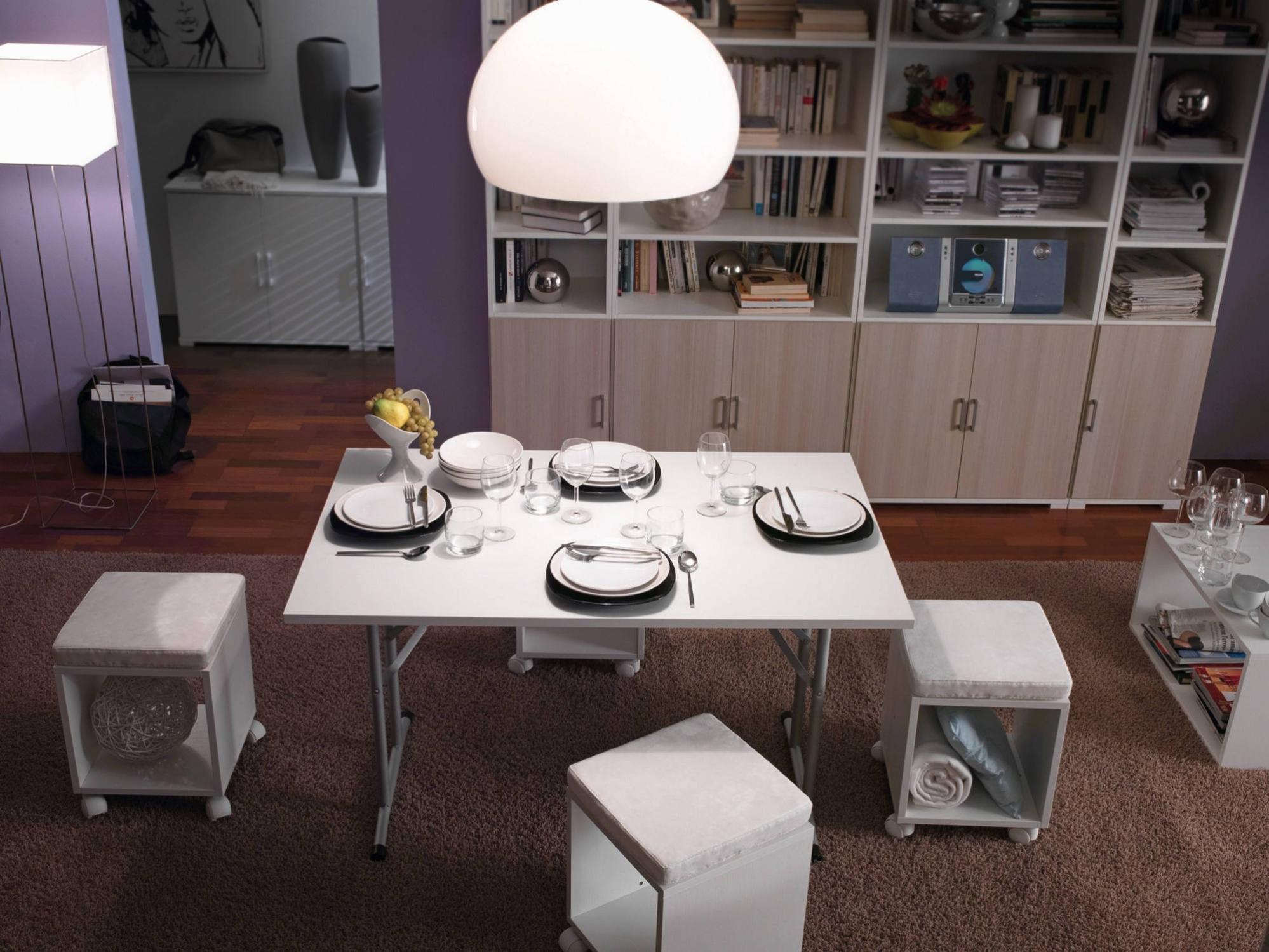 Tavolo Pieghevole Da Campeggio E Spiaggia In Metallo, 80 X 60 X 69 Cm, Grigio, Con Piano In MDF, Leggero E Compatto