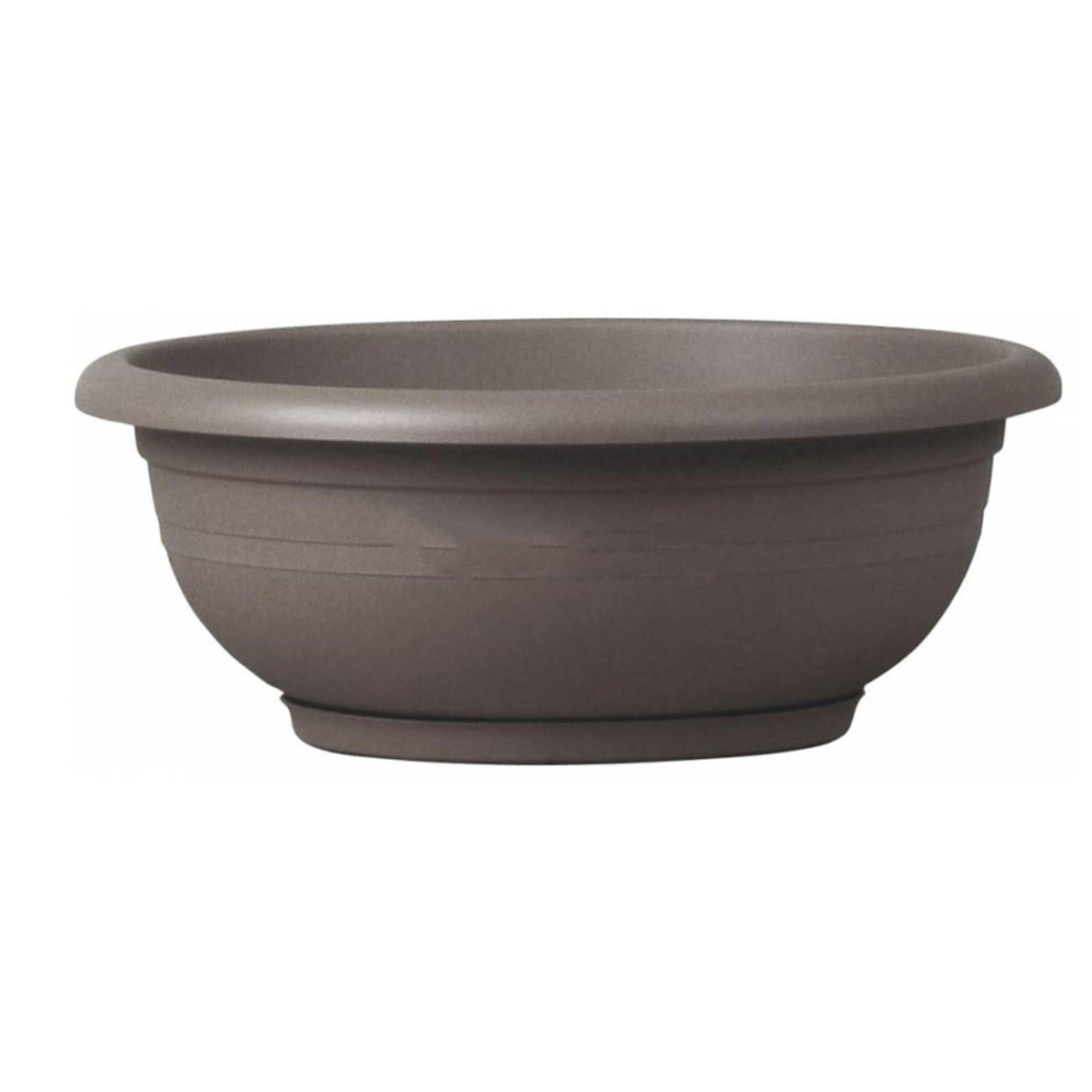 Ondis24 Vaso Per Fiori Caro 40 Cm Effetto Cemento: In Plastica Riciclata Con Ruote E Doppia Parete, Antracite - 4