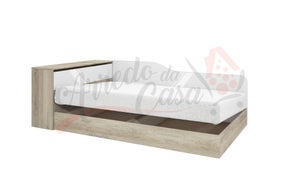 Dreamzie Strutura Letto una Piazza e Mezza 120x200 in Metallo con Rete Struttura  Letto Matrimoniale Contenitore con Piedi, Altezza 25 cm - Montaggio Facile  : : Casa e cucina