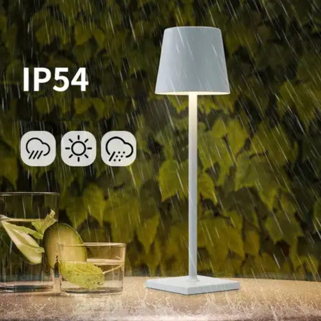 Lampada LED Touch Moderna senza fili da Scrivania, per Bar, Ristorante,  Casa - Marrone