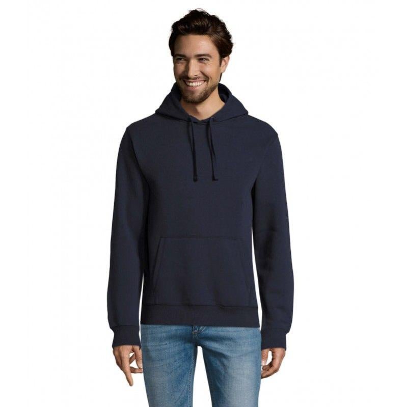 Sweat à Capuche Homme Marks And Spencer – Bleu, Taille XL, Fermeture éclair