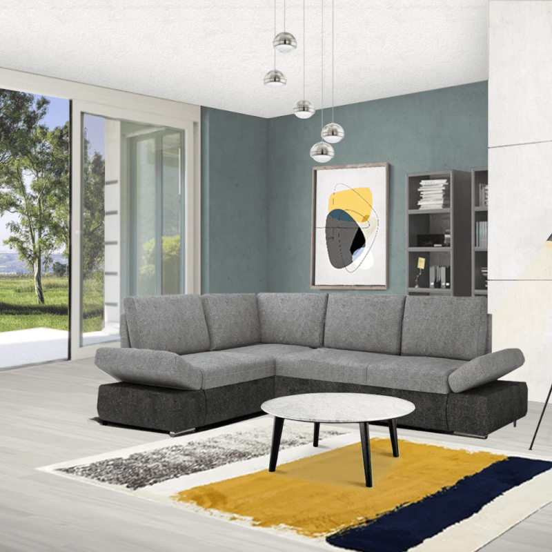 Rinconera siena con cama nido gris 267x200x90