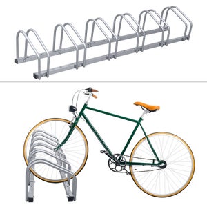 Râtelier vélo pour 4 vélos rangement vélo sol ou mural pour garage