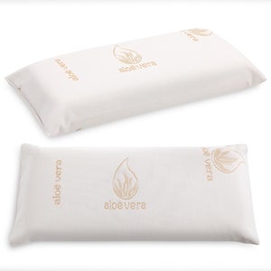 Pack 4 Almohadas Visco Luxury Aloe Vera 150 Cm Firmeza Media Termo Sensible  Desenfundable con Ofertas en Carrefour