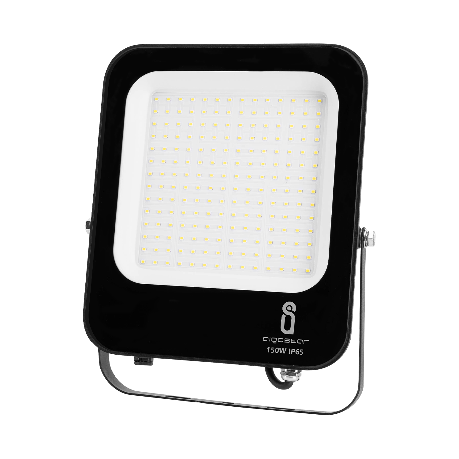 Faro led smd 200w proiettore IP65 da esterno faretto nero altà