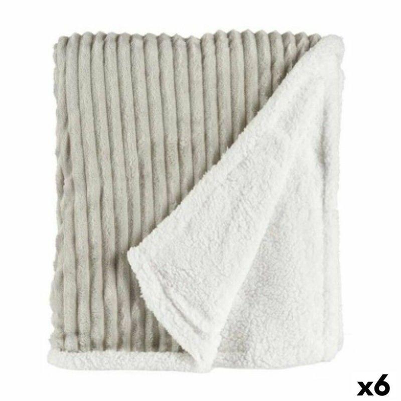 Coperta TAZA Tessuto 150 x 200 cm Grigio