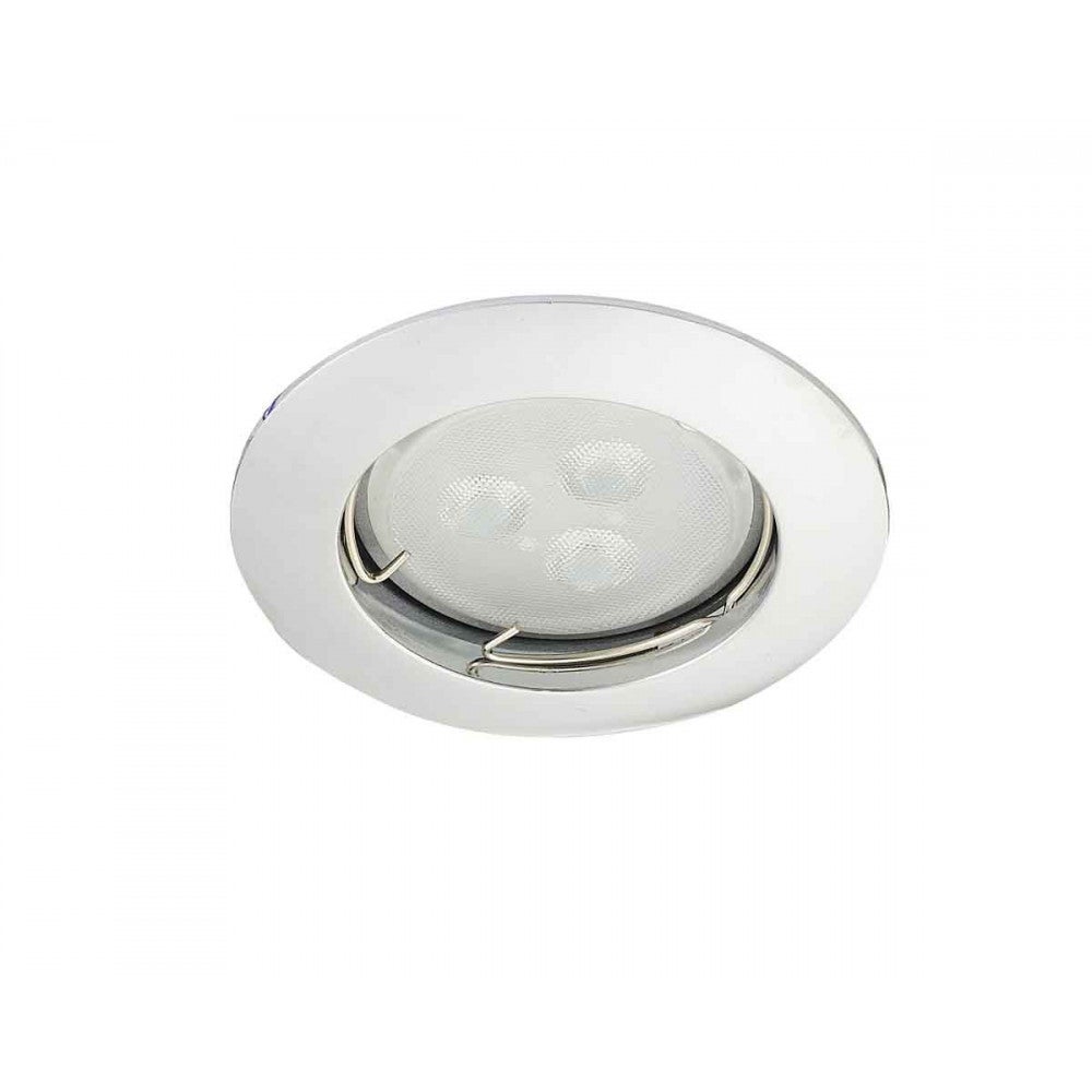 Support de spot fixe rond blanc trou encastré 6cm Support de lampe