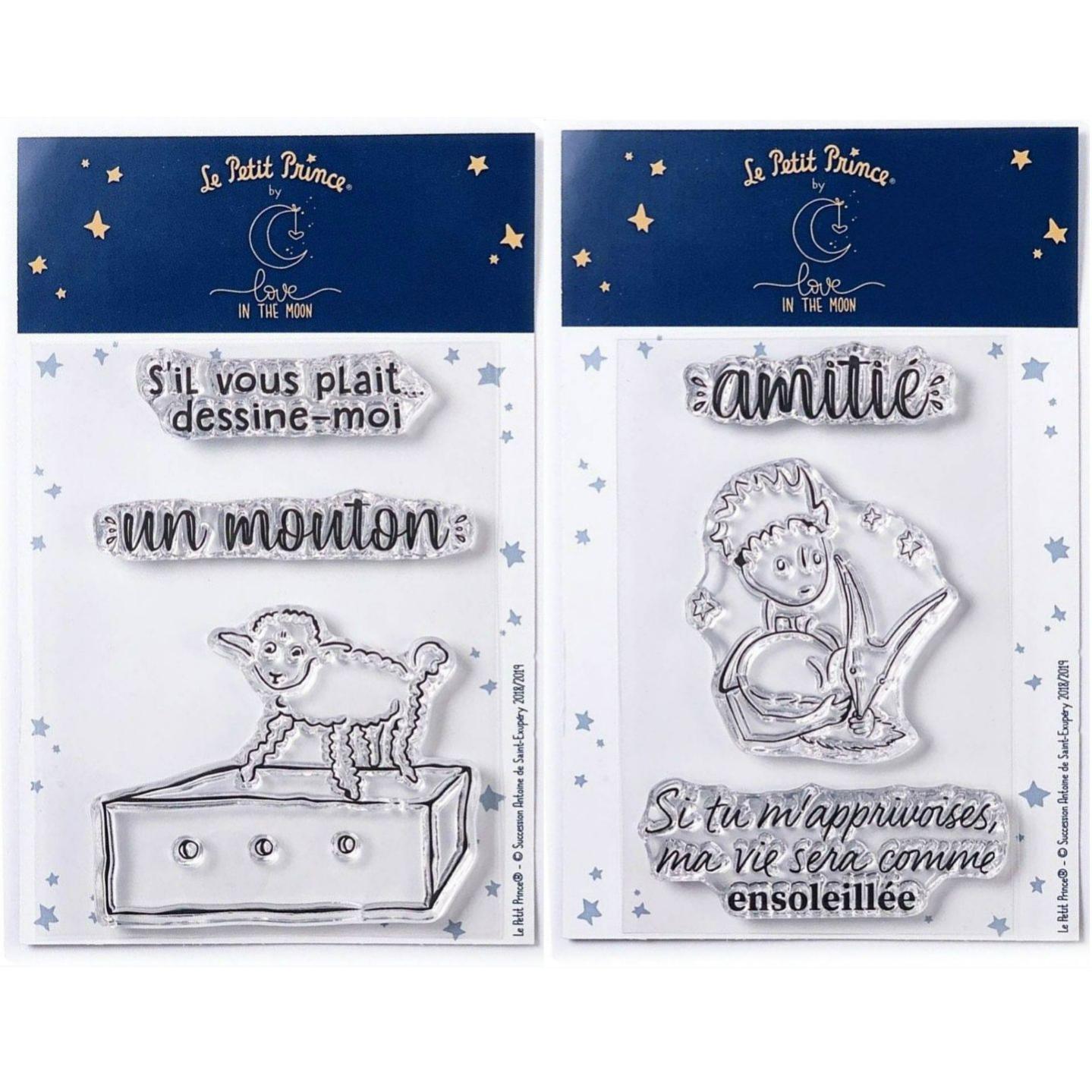 Figurine Enesco Le Petit Prince – Le Mouton Et Le Renard, Statuette De Collection En Excellent état