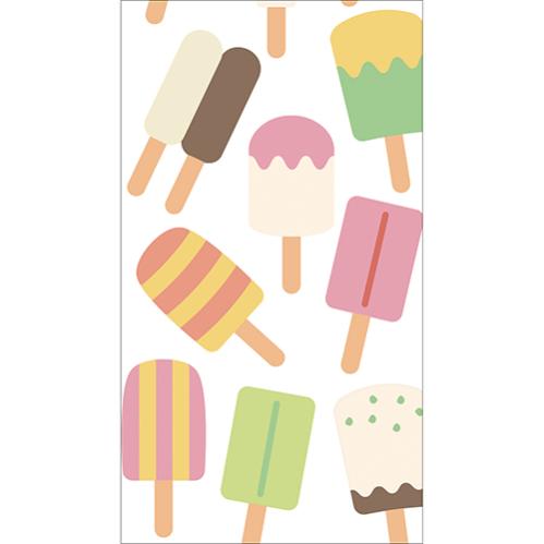 Décalcomanie Vinyle Pour Frigo, Motif Beignets Glacés, Décor Réversible Et Imperméable