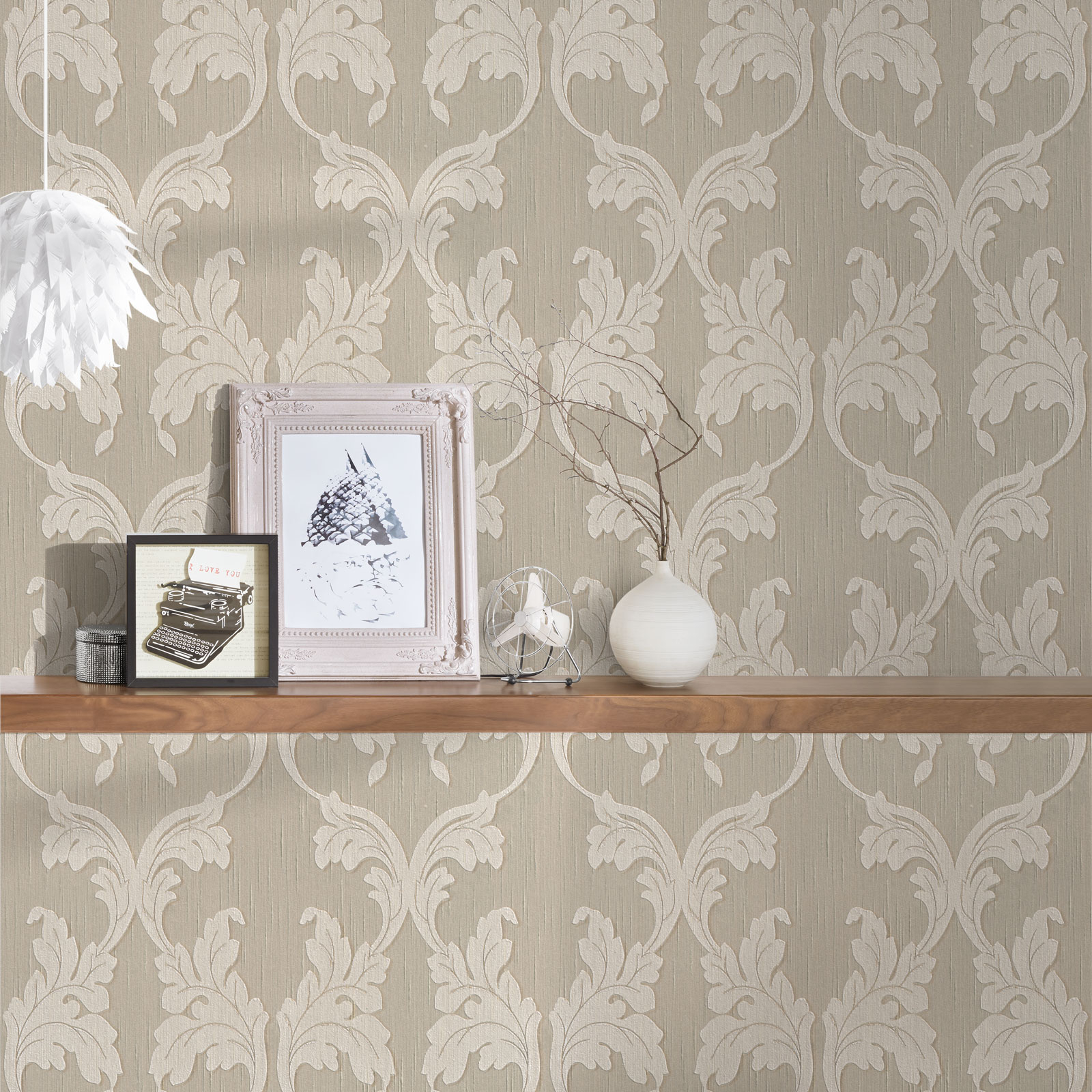 Papel pintado barroco para interior elegante papel pintado vinílico con estampado floral papel pintado decorativo retro elegante