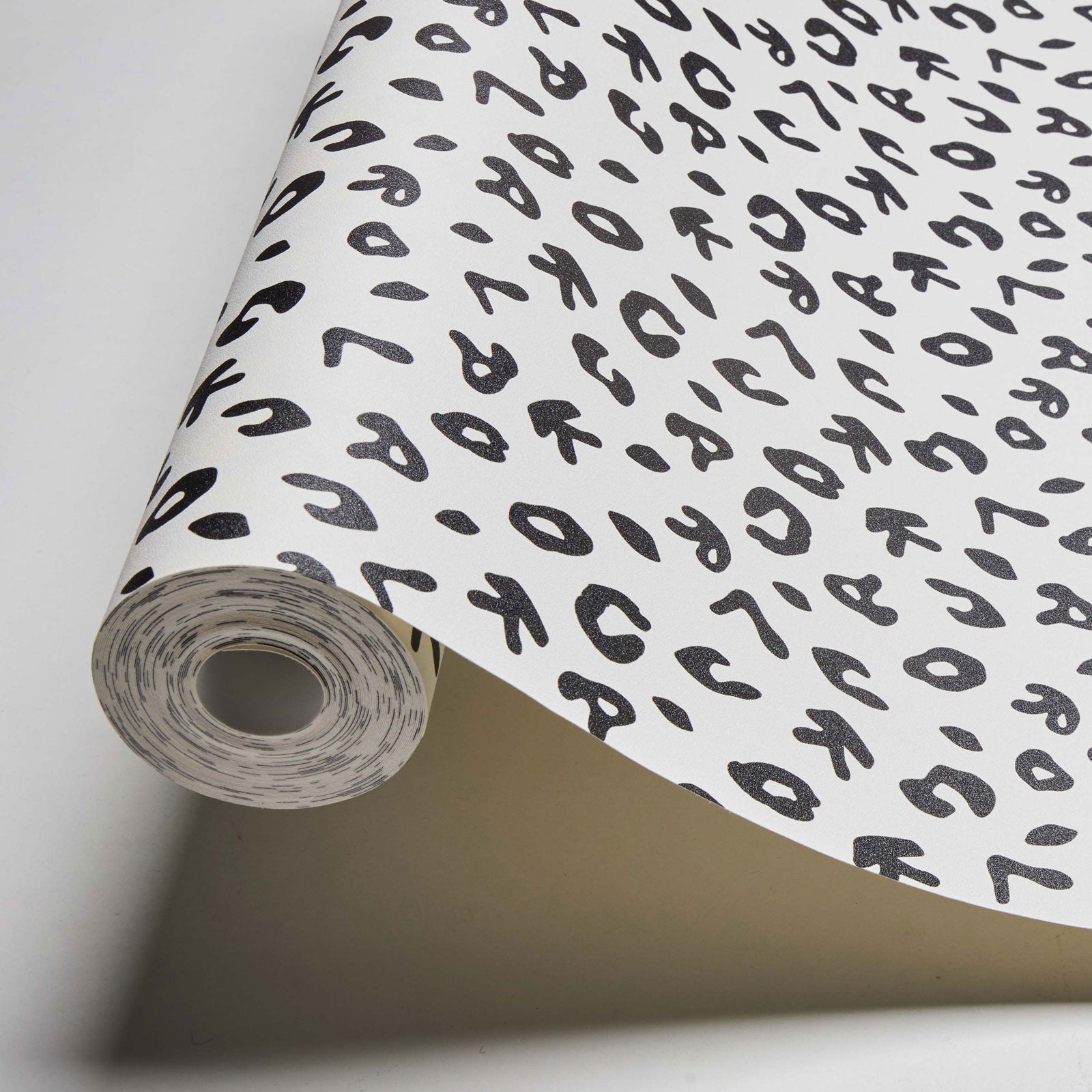 Papel pintado beige con letras decorativas negras papel pintado vinílico con relieve realista papel pintado con textura para interior moderno