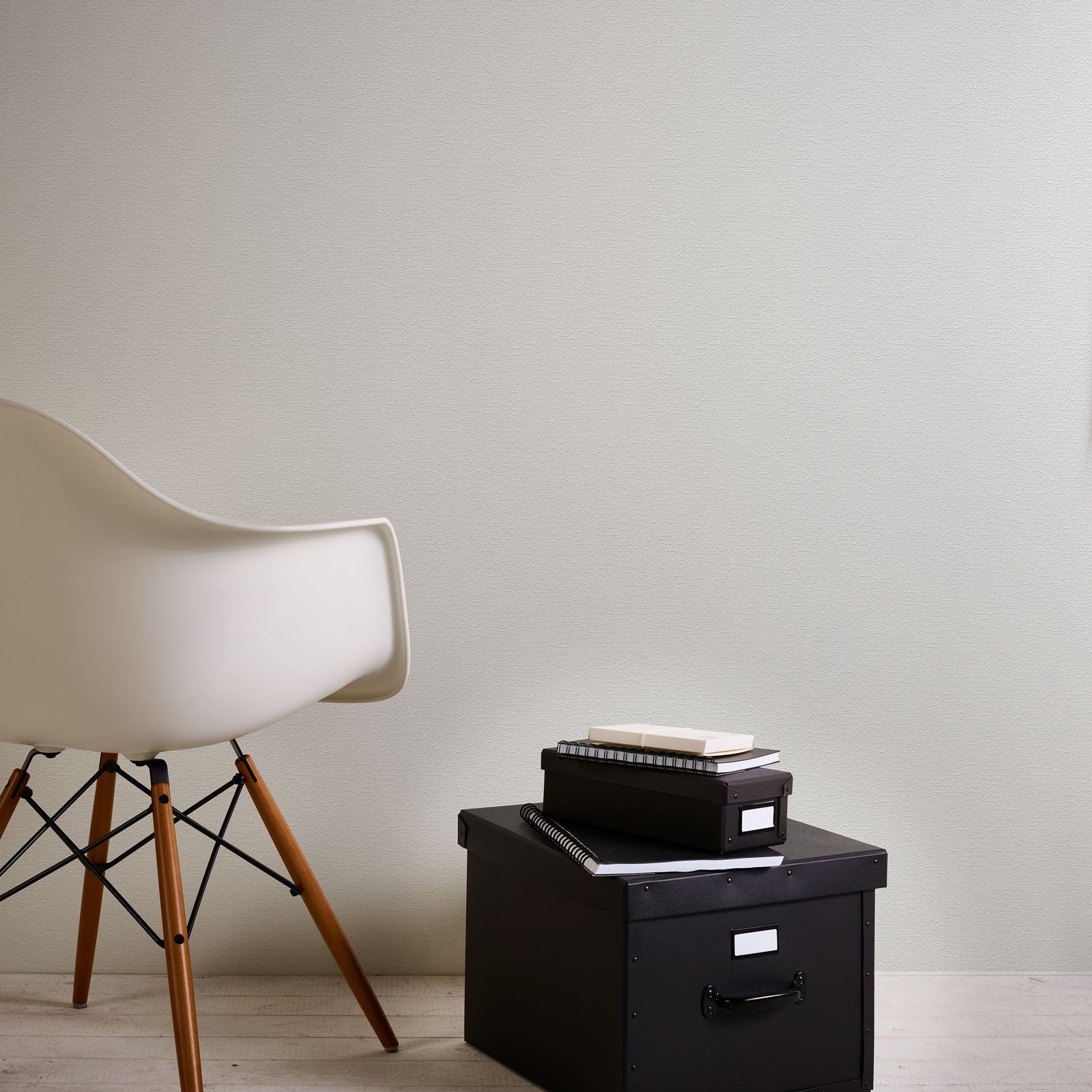Papel pintado monocromo para interior elegante papel pintado blanco desgastado con textura grumosa papel pintado vinílico