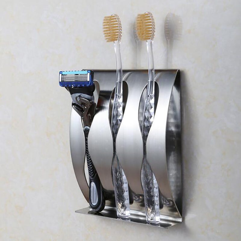 Porte brosse à dents avec sablier
